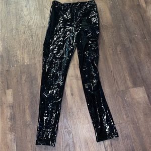 Black Latex pants